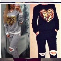 conjunto deportivo corazon